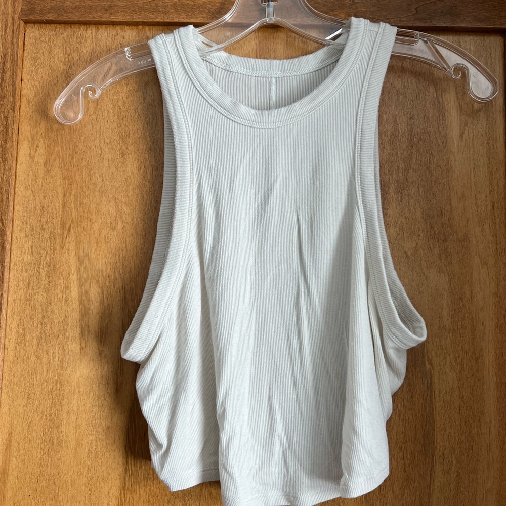 Lululemon Athletica Cream Tank Top